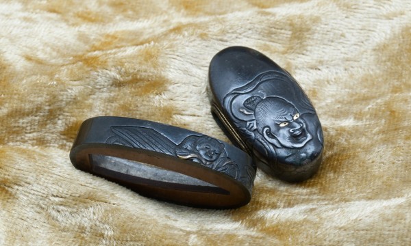 Fuchi-Kashira Niō guardian
